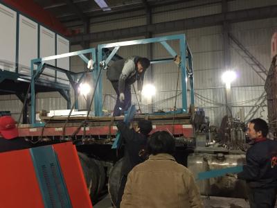 升降炉发货现场