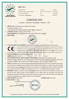 炬星GWL高温节能尾气净化炉欧盟认证CE证书